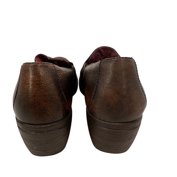 Dansko Women's Brown Leather Aimee Comfort Clogs Size 37 / 7 - Picture 6 of 9